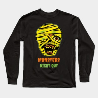 MONSTERS NIGHT OUT Long Sleeve T-Shirt